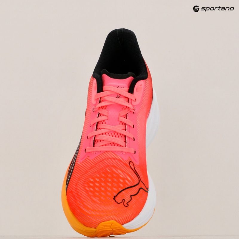 PUMA Darter Pro sun stream/sunset glow running shoe 9