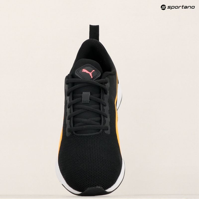 PUMA Flyer Runner running shoes puma black/sun stream/sunset 9