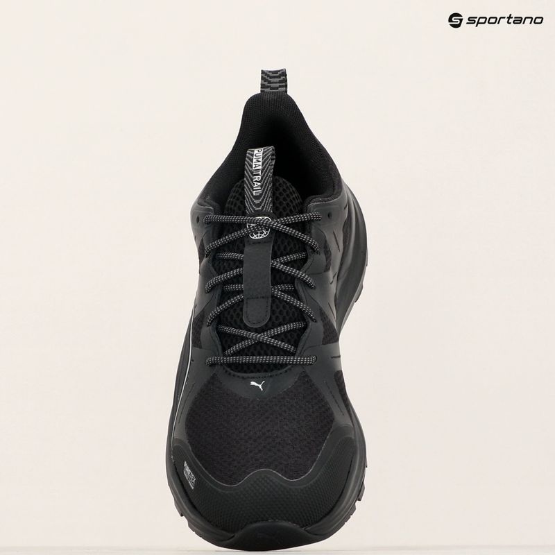 Men's running shoes PUMA Reflect Lite Trail Puretex puma black/puma silver 9