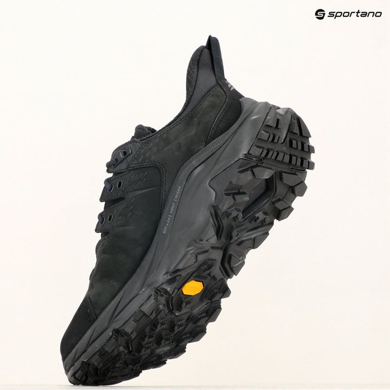 Men's hiking boots HOKA Kaha 2 Low GTX black/black 9