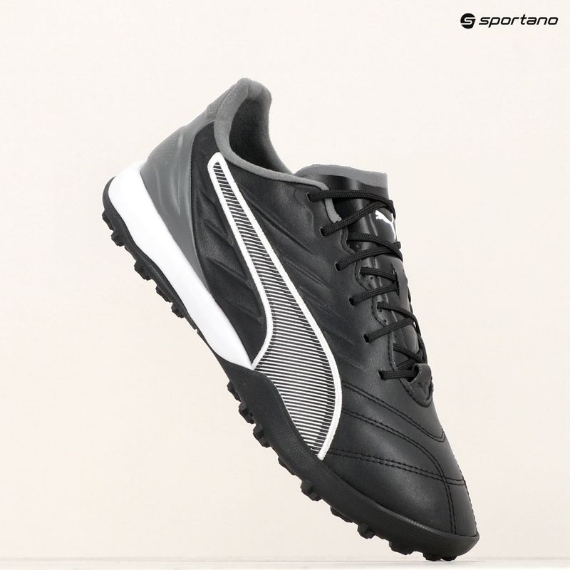 PUMA King Pro TT football boots puma black/puma white/cool dark gray 18