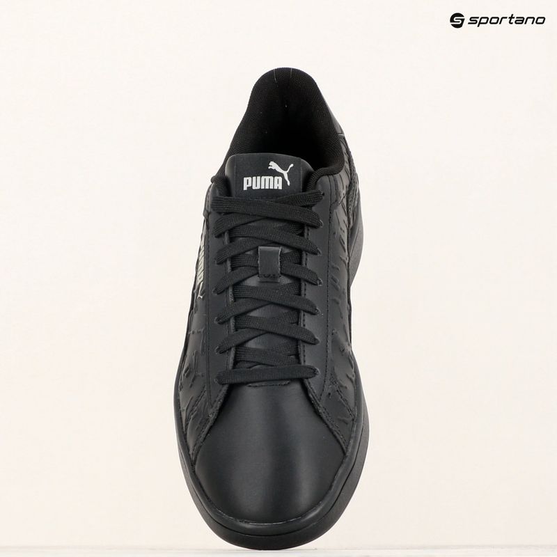 PUMA Smash 3.0 Superlogo shoes puma black/smokey gray/puma white 11