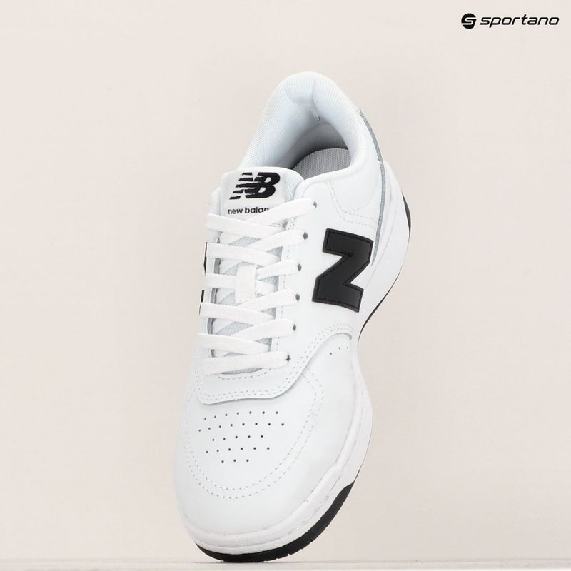 New Balance BB80 white/black shoes 15