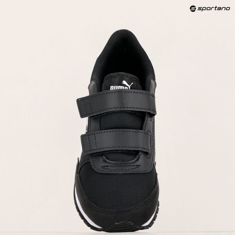 PUMA ST Runner v3 Mesh V PS children's shoes puma black/puma white 16