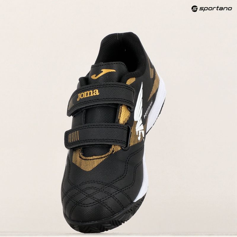 Joma Powerful 2401 IN black children's football boots 9