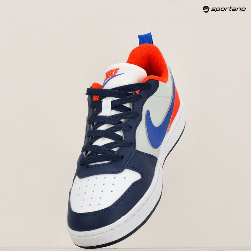 Nike Court Borough Low Recraft midnight navy/hyper royal/team orange shoes 9