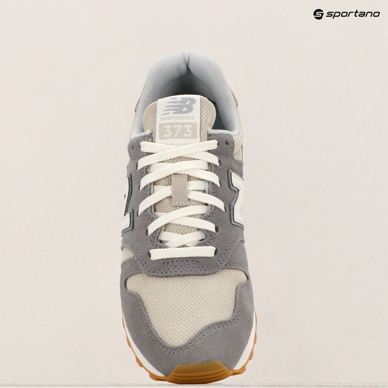 New Balance women's shoes 373's V2 grey/white 15