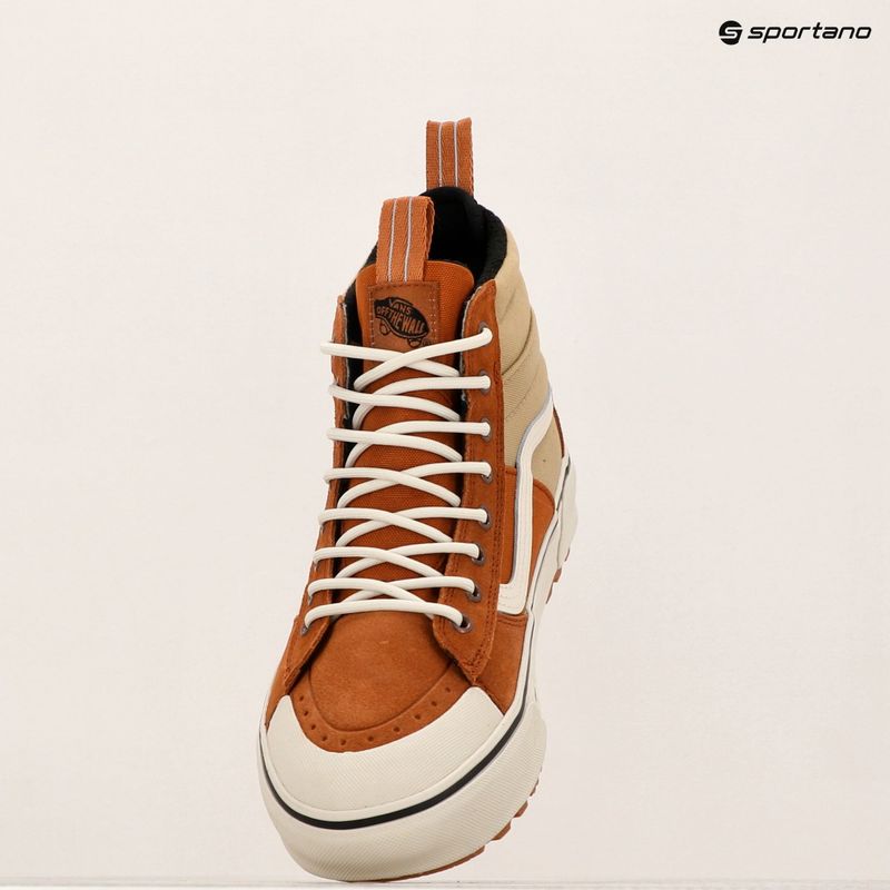 Vans MTE Sk8-Hi Waterproof glazed ginger/marshmallow shoes 9