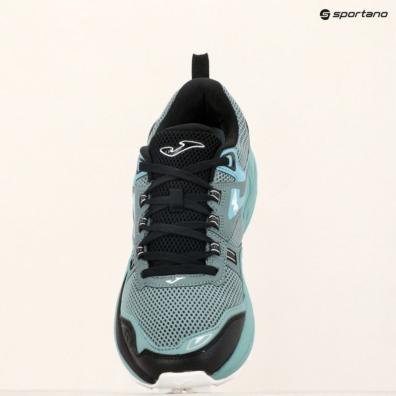 Joma Shock men's running shoes light grey/turquoise 9