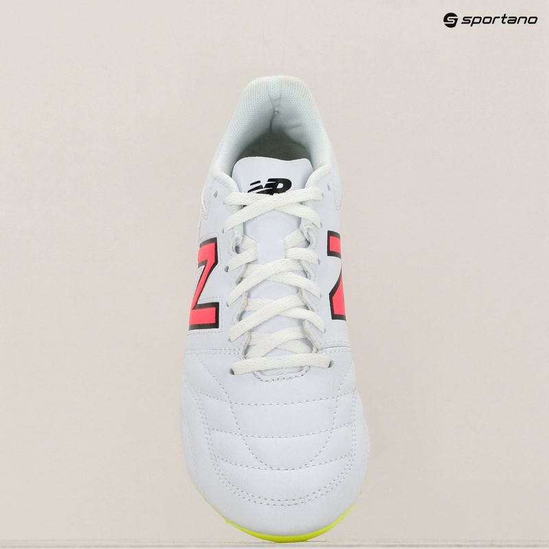 New Balance 442's Academy V2 FG white/lime men's football boots 14