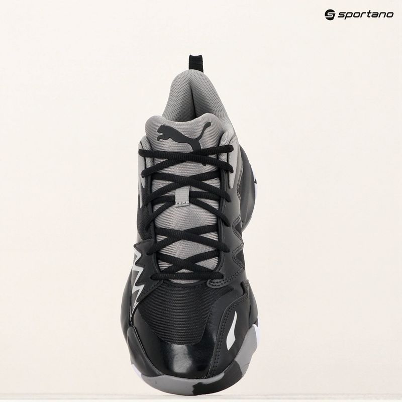 Men's basketball shoes PUMA Genetics puma black/stormy slate 10