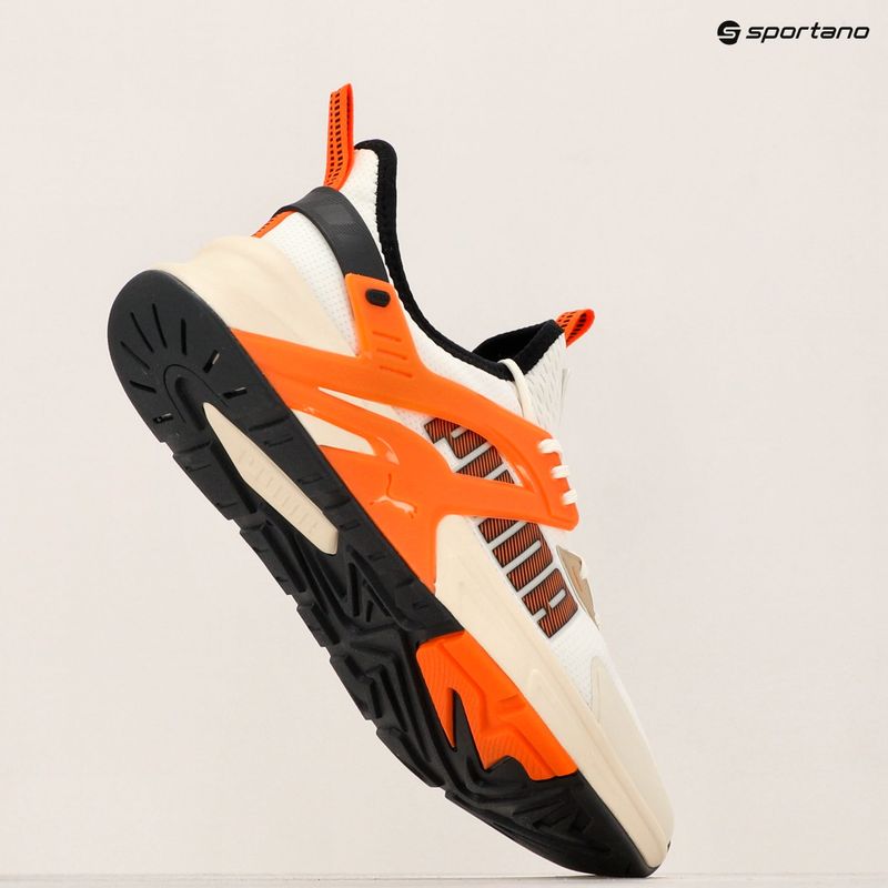 PUMA Pacer+ warm white/rickie orange/alpine snow shoes 16