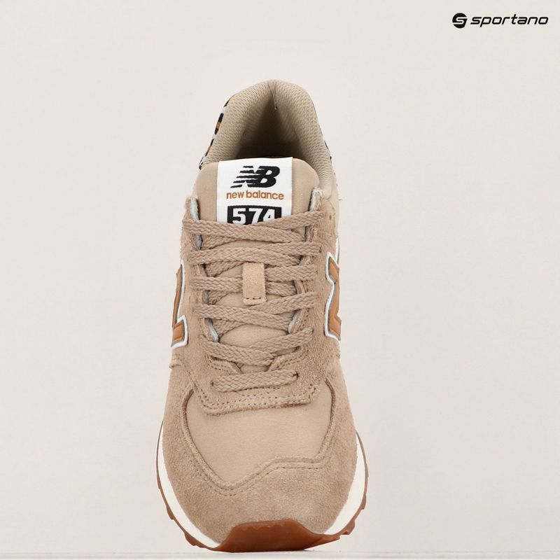 New Balance women's shoes 574's V2 brown 9