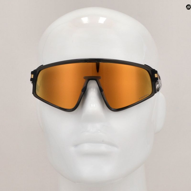 Oakley Latch Panel grey smoke/prizm 24k sunglasses 9
