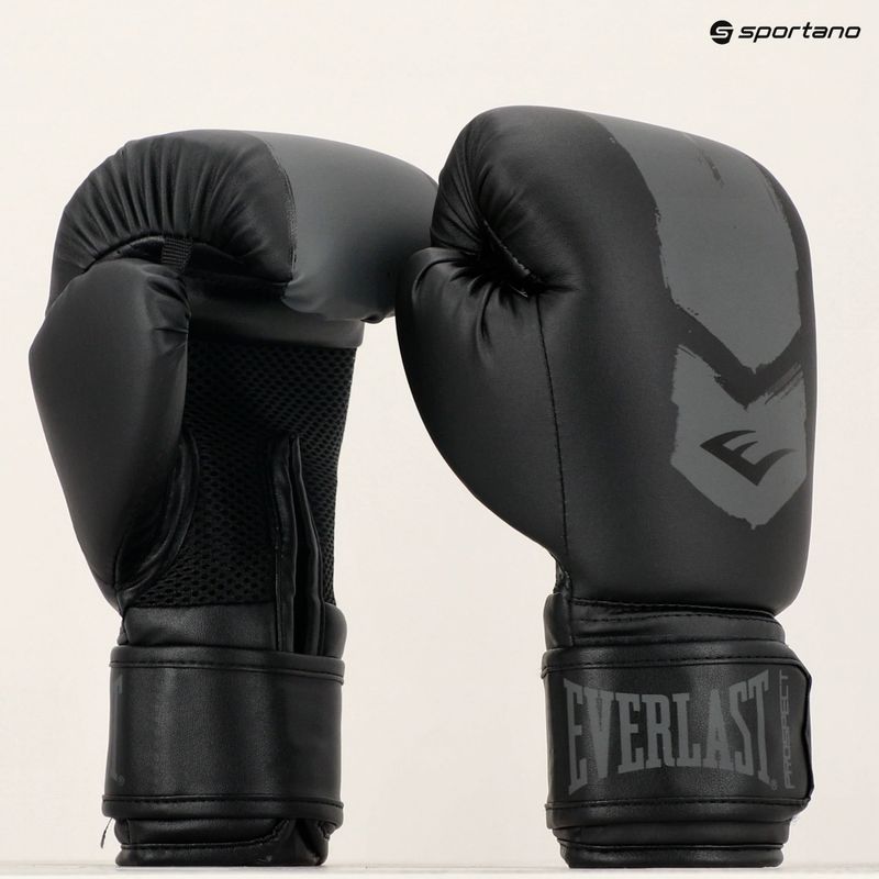 Everlast Prospect 2 black boxing gloves 7