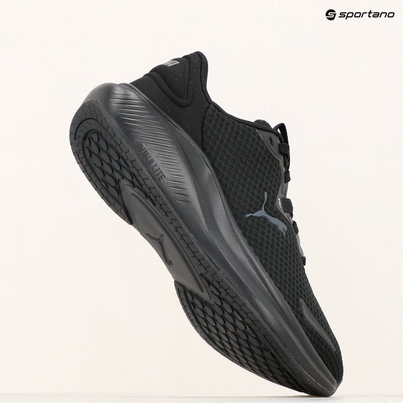 PUMA Skyrocket Lite Alt running shoes puma black/puma black/strong gray 15