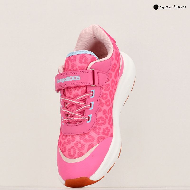 KangaROOS KB-Fancy EV daisy pink / blue sky children's shoes 16