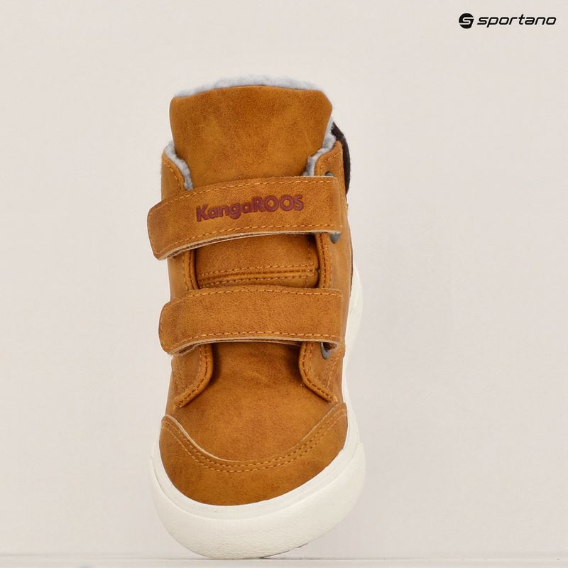 Children's shoes KangaROOS KaVu Primo V tan yellow / rouge 11