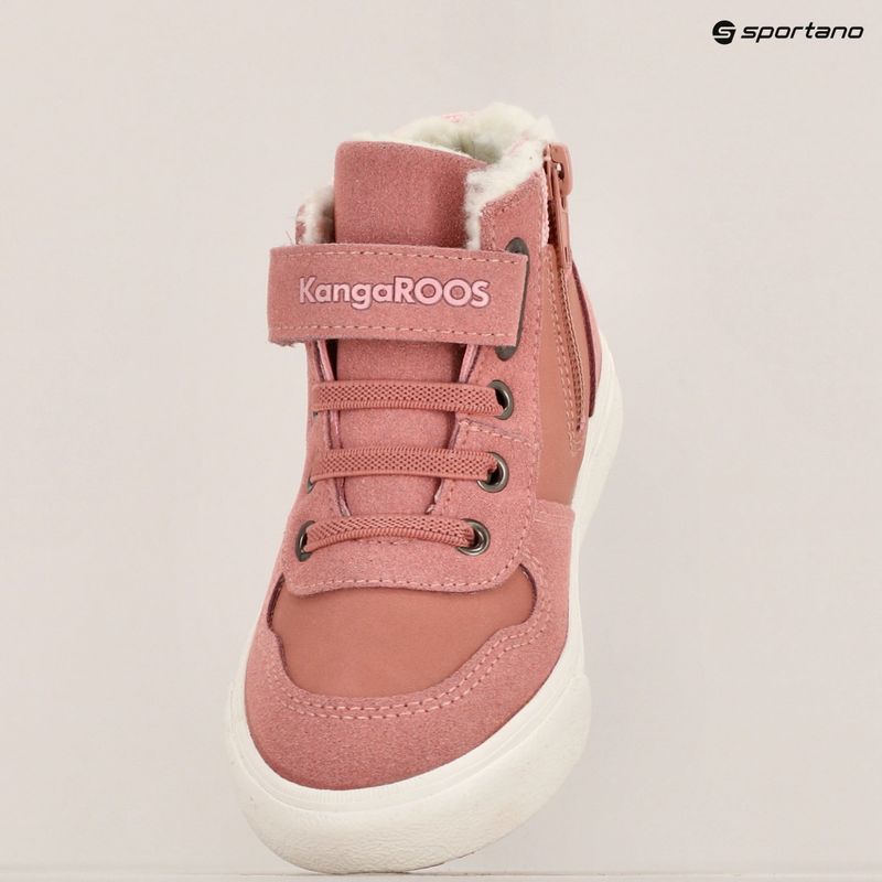 KangaROOS Kavu Shady EV dusty rose / frost pink children's shoes 16