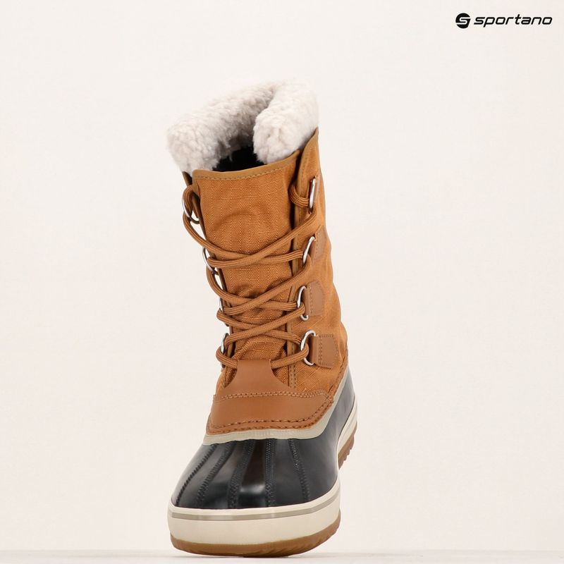 Sorel 1964 Pac Nylon WP men's snow boots camel brown/black 16