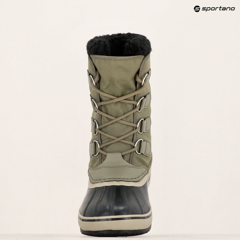 Men's Sorel 1964 Pac Nylon WP sage/dark moss snow boots 10
