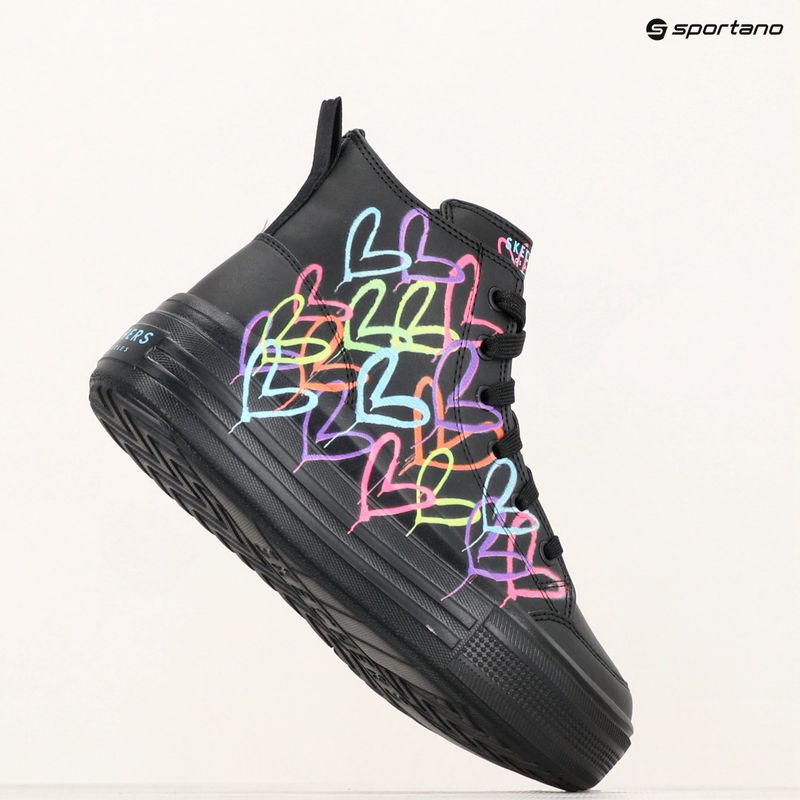 SKECHERS Hyperlift Love Daze children's shoes black/multicolor 11