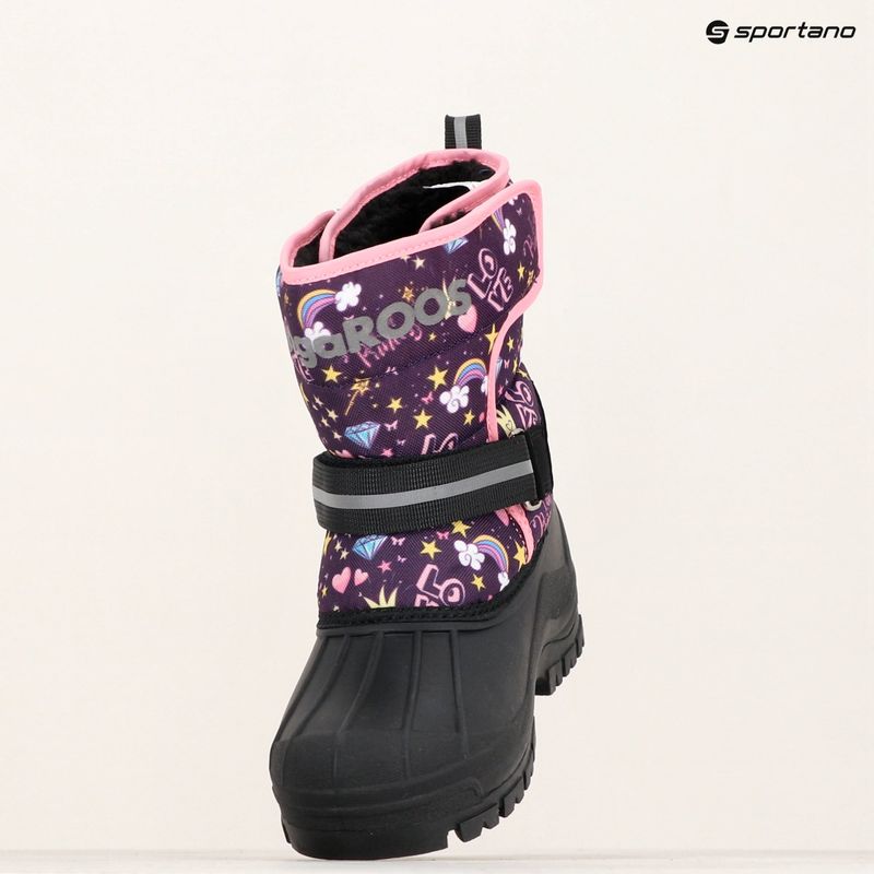 Kangaroos K-Shell II children's snow boots purple / princess 11