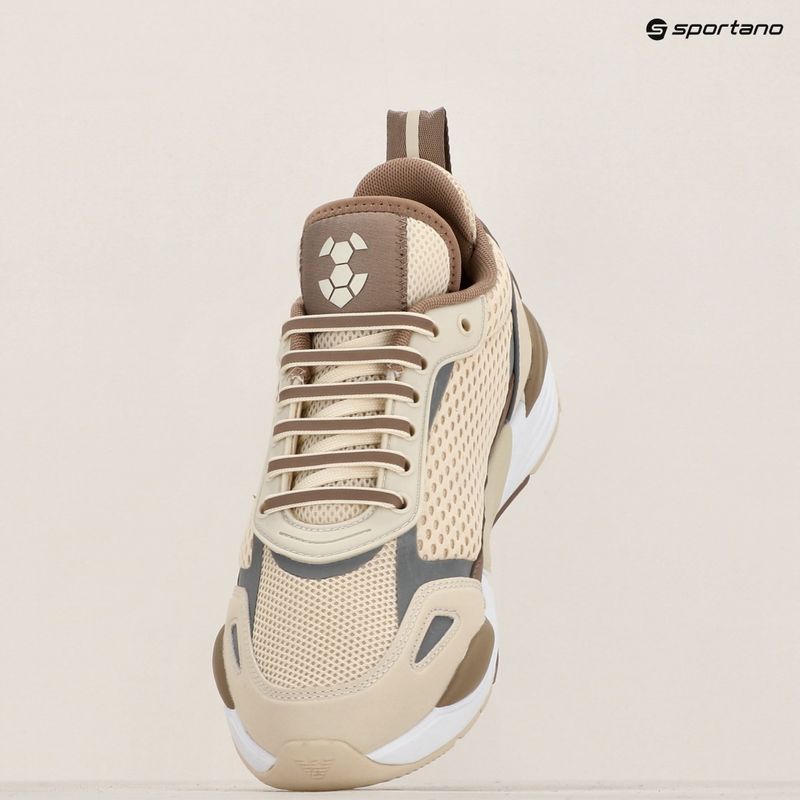 EA7 Emporio Armani Ace Runner Mesh shoes whitecap grey/ portabella 16