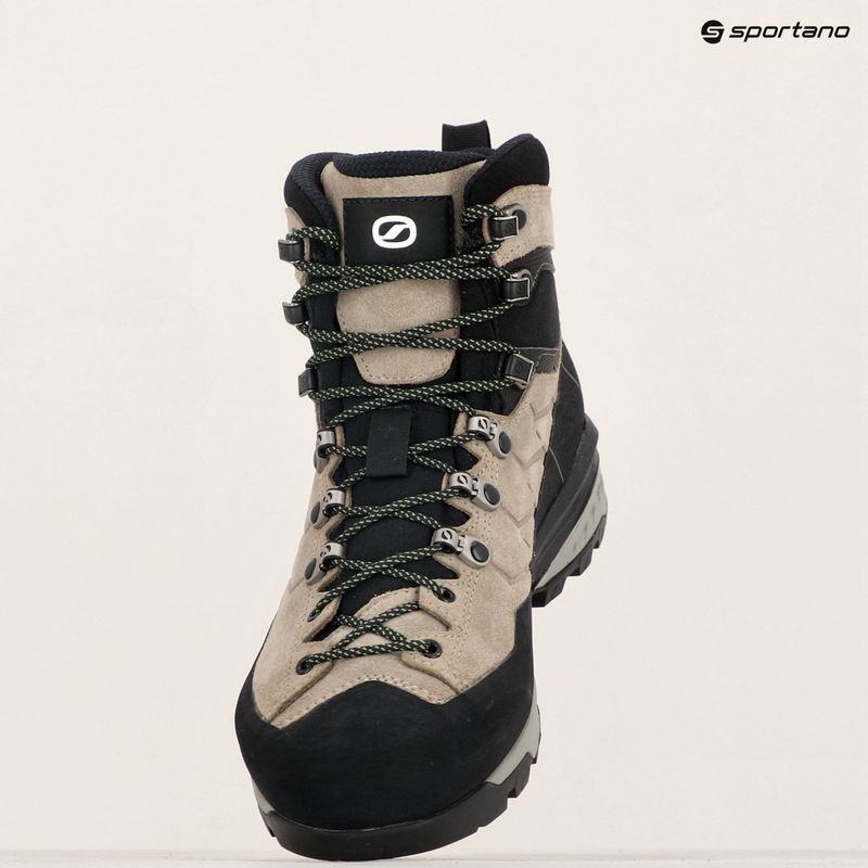 Men's trekking boots SCARPA Mescalito TRK GTX taupe/forest 12