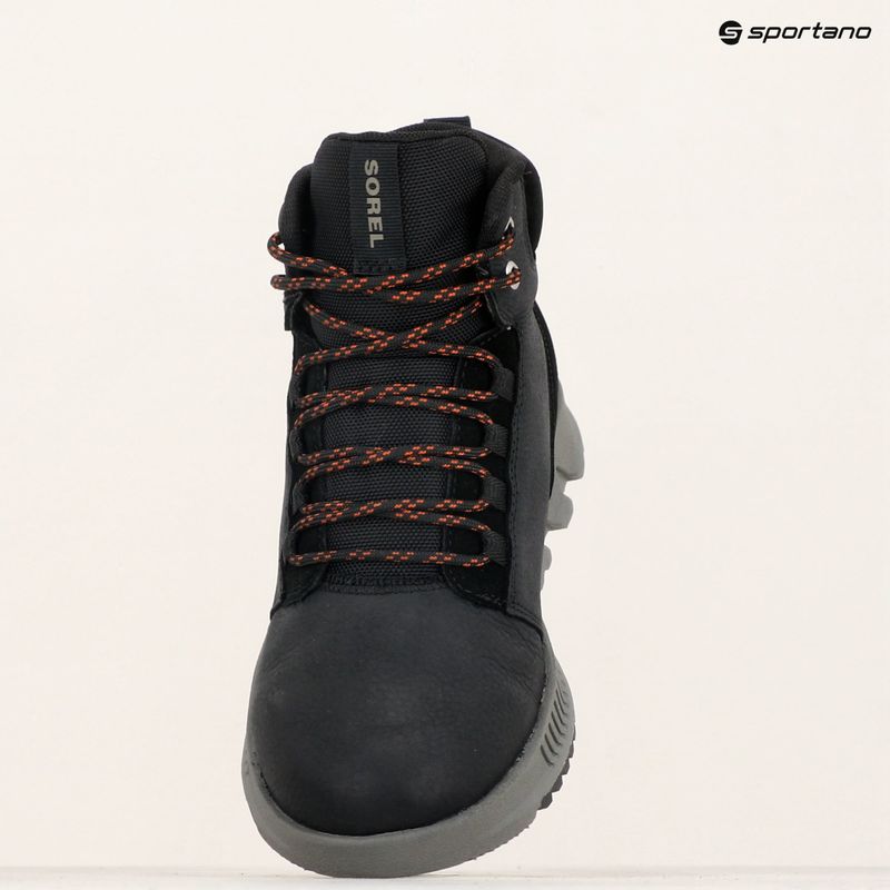 Men's Sorel Mac Hill Lite Mid Plus black/quarry boots 13