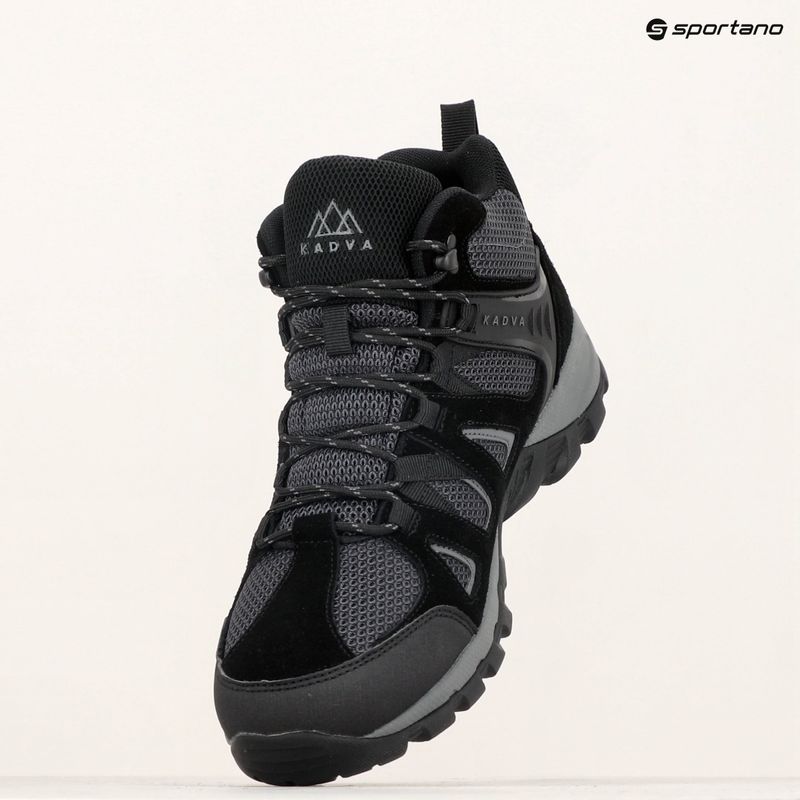 Men's trekking boots KADVA Traver Mid WaterProof black 17