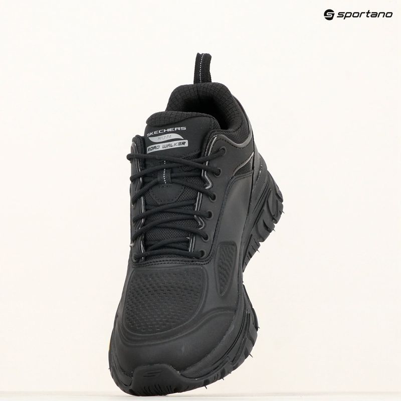 Men's SKECHERS Arch Fit Road Walker Pyles Peak black shoes 11