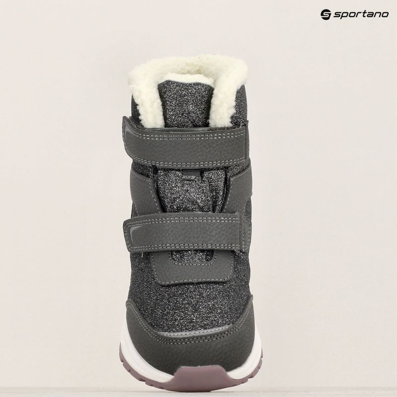 Viking Equip Warm Waterproof 2V children's snow boots charcoal/dusty pink 15