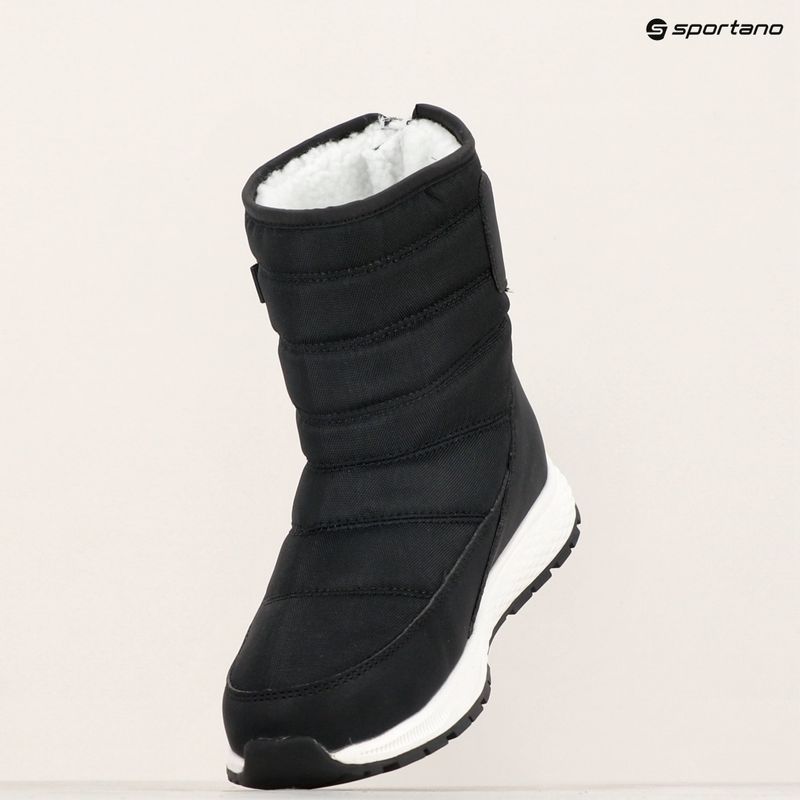 Viking Footwear Equip Warm Waterproof 1V Pull On children's snow boots black 10