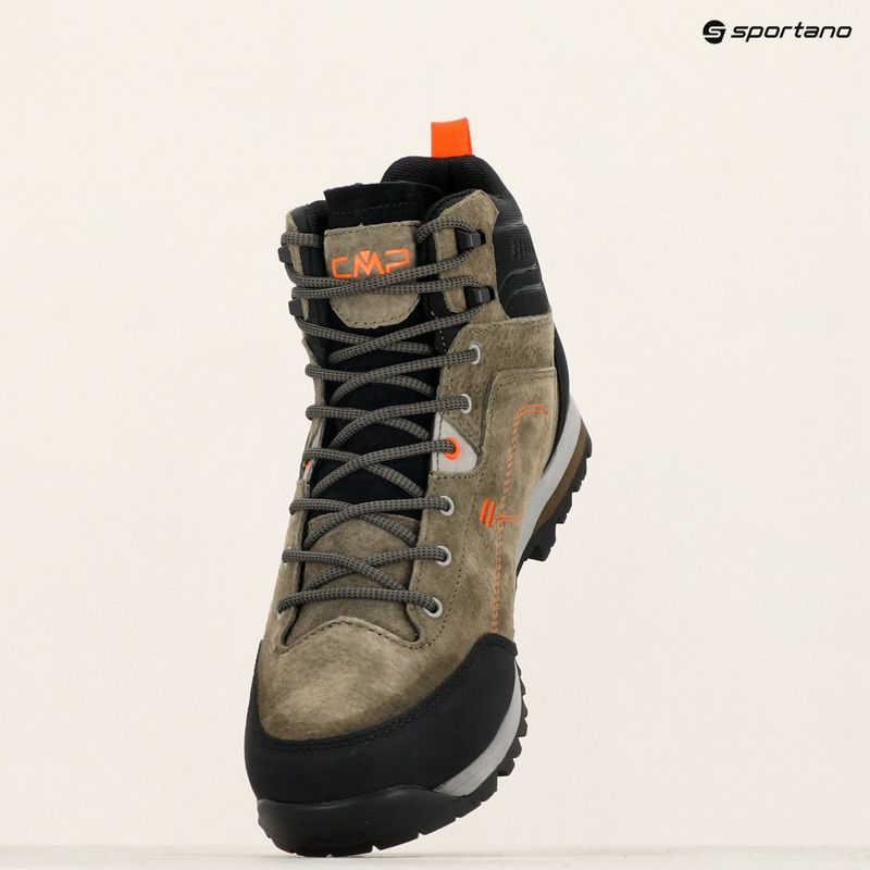 Men's trekking boots CMP Alcor 2.0 Low Wp fango / arancio 9