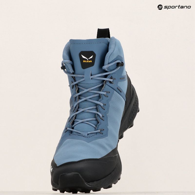 Men's trekking boots Salewa Pedroc Pro Mid Ptx java blue/black 12