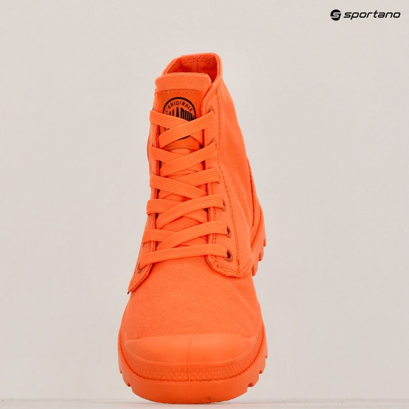 Palladium Mono Chrome bright orange shoes 15