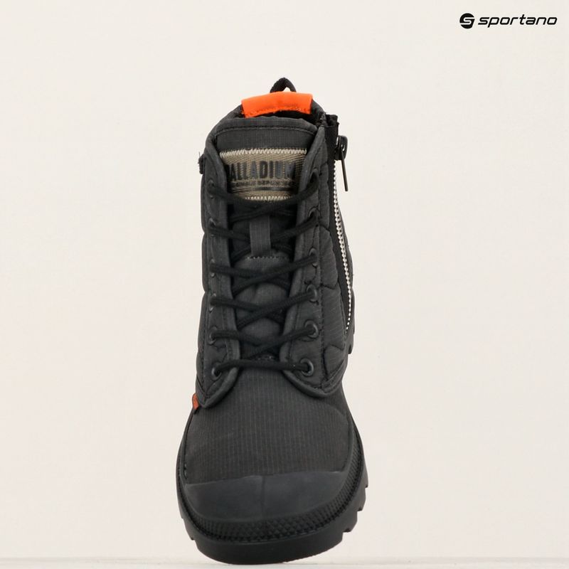 Palladium Pampa Re-Quilted black boots 14