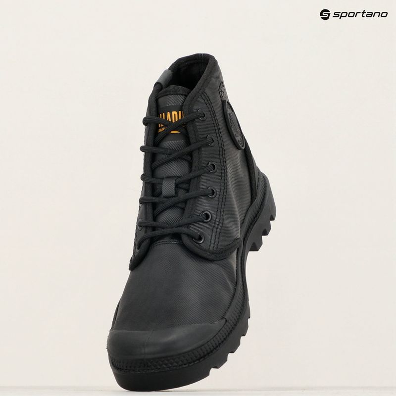 Palladium Pampa Hi Coated black boots 15