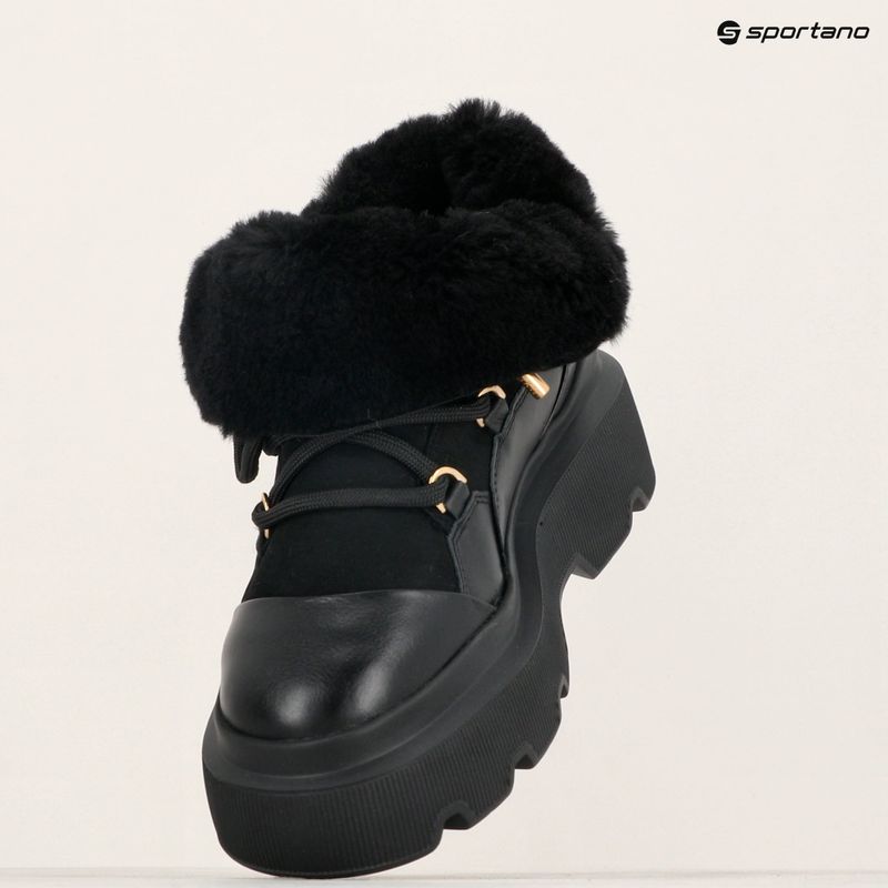 Women's INUIKII Endurance Trekking snow boots black 9