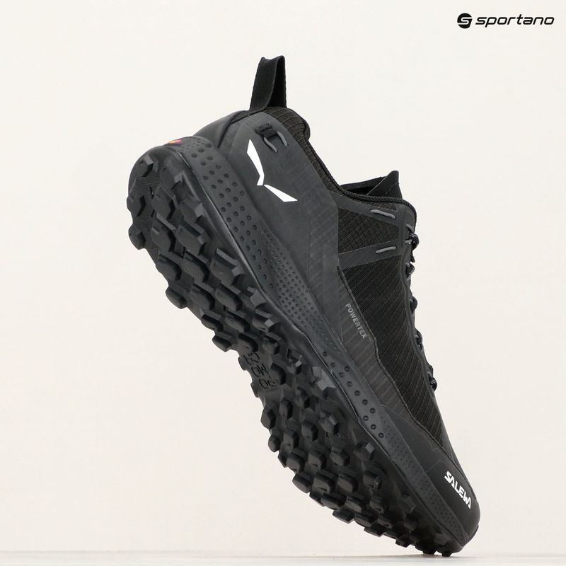 Men's trekking boots Salewa Pedroc PTX black/black 13