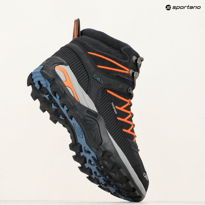 Men's CMP Rigel Mid trekking boots piombo / jaffa 9