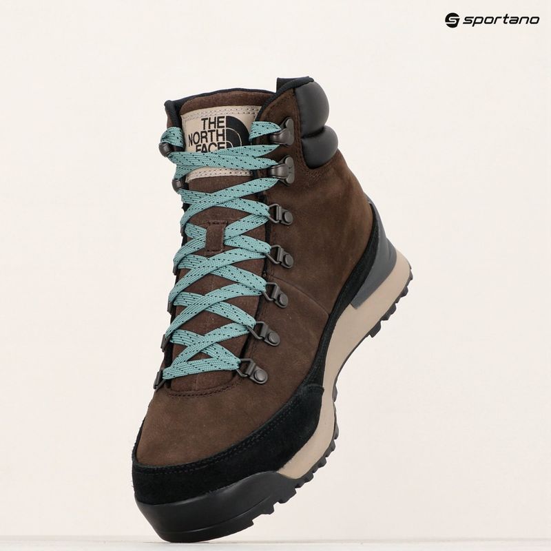 Men's shoes The North Face Back To Berkeley IV Leather WP demitasse brown / black 15