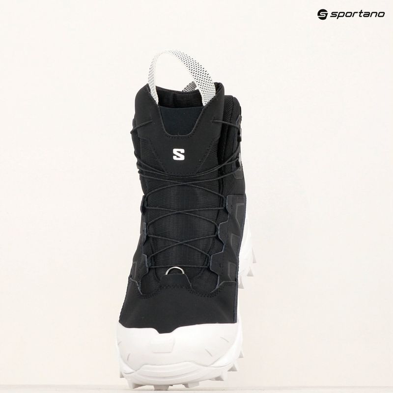 Salomon Crossrak Powder WP men's trekking boots black/black/white 21