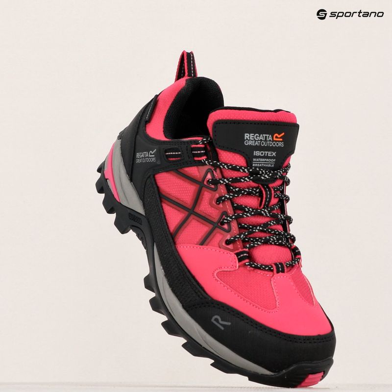 Women's trekking boots REGATTA Samaris III Low pink potion 17