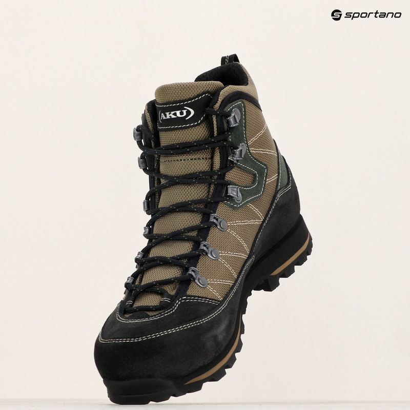 AKU Trekker Lite III GTX men's trekking boots dark brown/anthracite 9