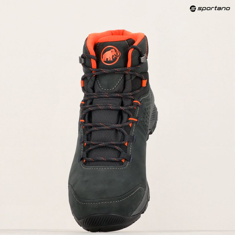 Men's trekking boots Mammut Mercury IV Mid GTX black / hot red 19