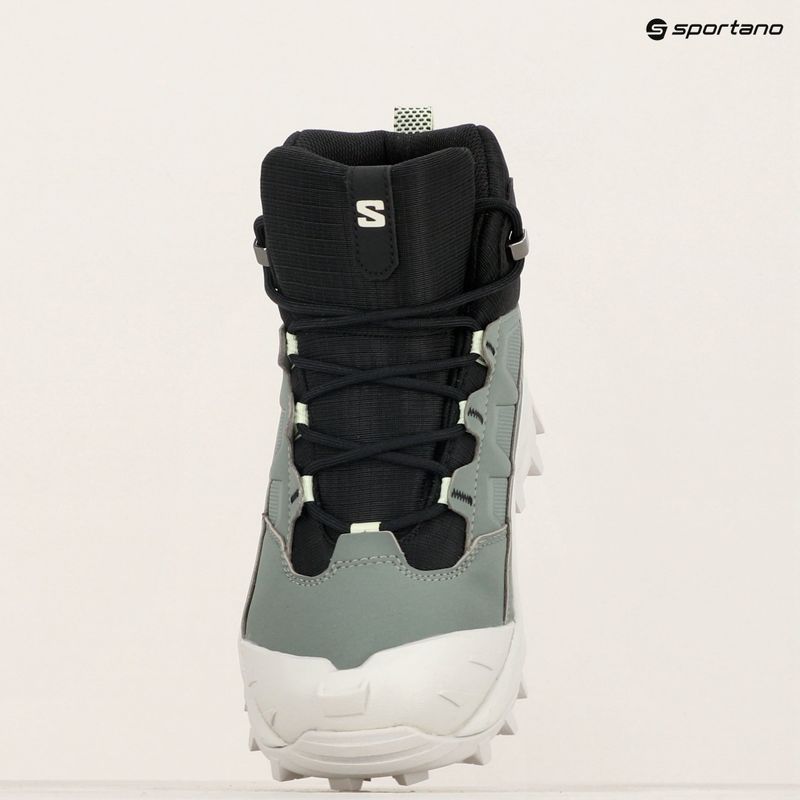 Salomon Crosstrak WP women's trekking boots agave green/black/can ary green 20