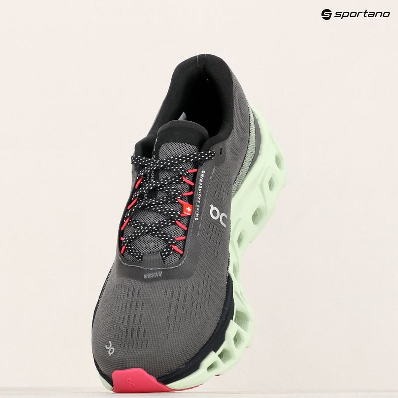 Women's On Running Cloudmonster 2 asphalt/lima running shoes 16