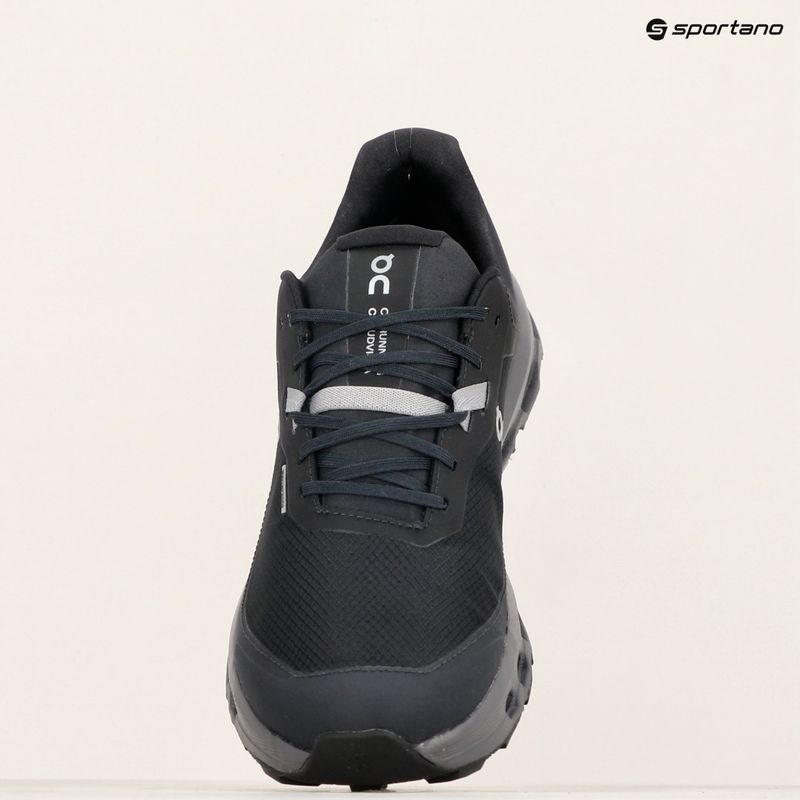 Men's On Cloudvista 2 Waterproof running shoes black/eclipse 8